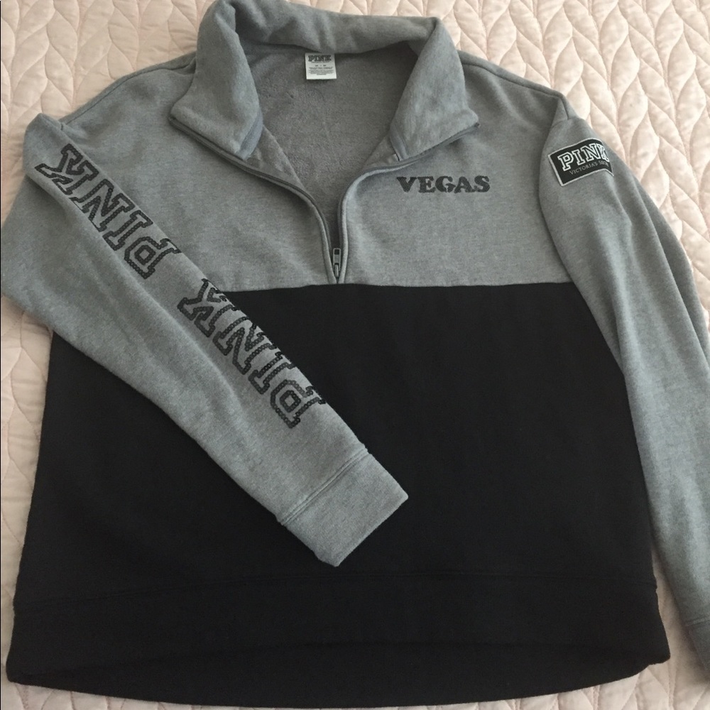 *Final price*Vs pink (🎰🍒Vegas half zip)